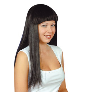 Unbranded Country Girl wig, black
