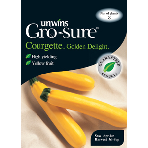 Unbranded Courgette Golden Delight Vegetable Seeds