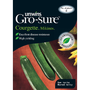 Unbranded Courgette Mikinos Vegetable Seeds
