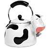 The curiously cute Cow Kettle. So much more convenient than trying to put a real cow on your