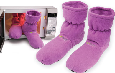 Unbranded Cozy Boots Microwavable Foot Warmers