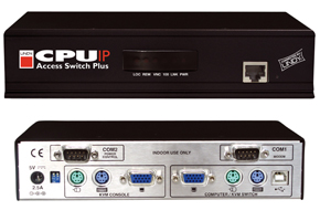 Secure LAN  internet and dial-up access to your KVM switch!With the IP Access Switch Plus you can ma
