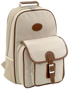 Cream Picnic Backpack for 2