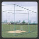 Regulation 50mm square mesh nylon netting, fitted