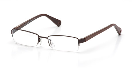 Looking for classic British design in your glasses? Take a look at this semi-rimless creation from t