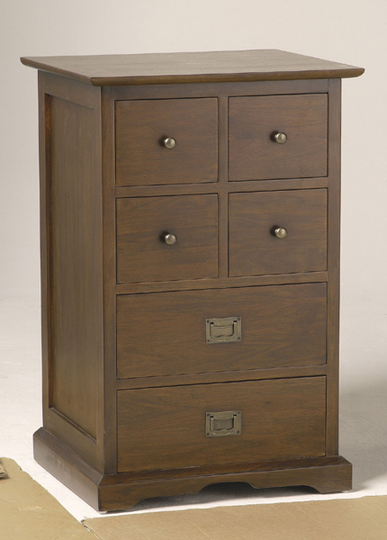 Unbranded Crosswell Walnut Small CD Chest