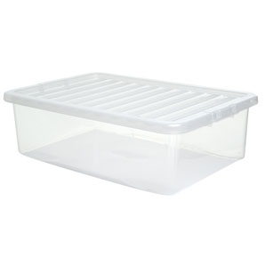 Unbranded Crystal Under Bed Lidded Box
