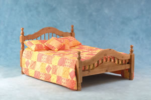 CUBAN DOUBLE BED - High Foot End