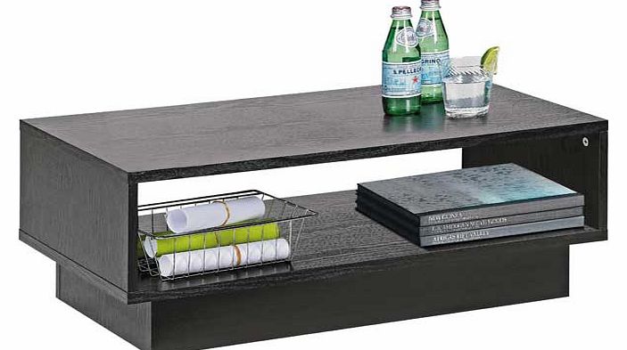 Unbranded Cubes Coffee Table - Black Ash