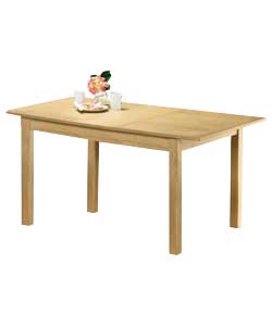 Unbranded Cucina Light Oak Extendable Dining Table