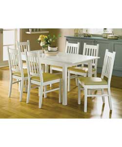 Size each chair (W)44, (D)51.6, (H)92cm.Weight each chair 11.5kg.Solid rubberwood chair upholstered 