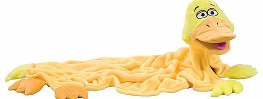 Snuggle up to CuddleUpPets. Bring Yellow Duck to life as a puppet or get warm and toasty when heandrsquo;s a blanket. This colourful characterandrsquo;s great for imaginative play or cuddling up to at nap-time Super-soft Yellow Duckandrsquo;s also ma