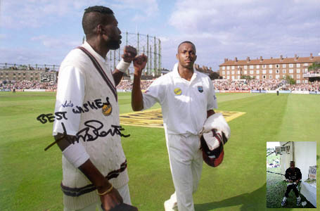 Unbranded Curtley Ambrose signed photo - Final Test Match