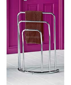 Curved 3 Bar Towel Rail