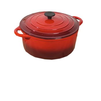 Unbranded D6274 Large Cast Iron in Red Return