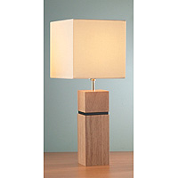 Unbranded DABAN4043 - Wooden Table Lamp