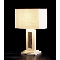 Unbranded DACHE4316 - Stone and Bronze Table Lamp