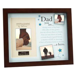 Unbranded Dad Verse and Photo Frame