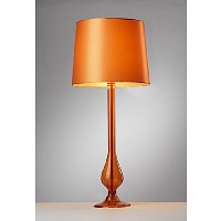 Unbranded DADIL4011 - Orange Glass Table Lamp
