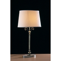 Unbranded DAMAC4342 - Natural Brass Table Lamp