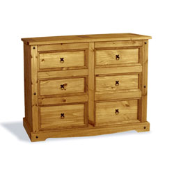 Unbranded Dams - Corona  6 Drawer Chest