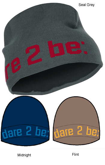 The Dare2be Edge Ski and Snowboard Hat is a boldly