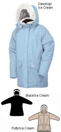 The Dare2be Heaven Apres Ski Parka Jacket is water