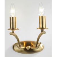 Unbranded DARELK0975 - Antique Brass Wall Light
