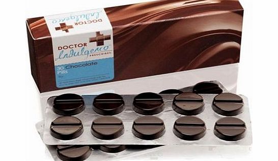 Unbranded Dark Belgian Chocolate Pills - 30 Delicious