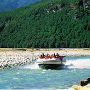 Experience the thrill of jet boating along the picturesque Dart River valley then explore ancient be