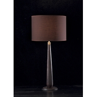 Unbranded DASA203 - Brown Leather Table Lamp