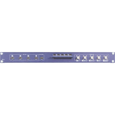 Patch Panel to provide 4 DV Signal Inputs to SE-800 with built in VP-332 DV Repeater