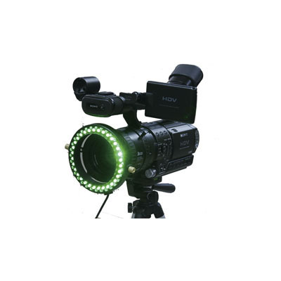 The DataVideo TD-2 Blue/Green LED Ring Light is an inexpensive and efficient kit for chroma-key appl