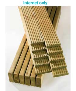 Unbranded Decking Pack - 4.8 x 4.8m