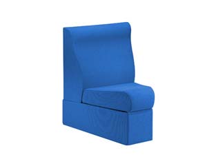 Unbranded Deluxe modular reception(concave chair)