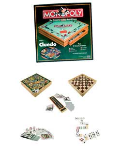 Unbranded Deluxe Monopoly and Cluedo Compendium