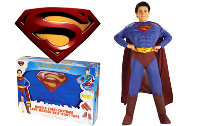 Unbranded Deluxe Superman Action Wear - Small