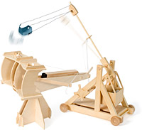 Unbranded Desktop Warfare Kits (Ultimate Desktop Warfare Kit - Catapult, Ballista and Trebuchet)