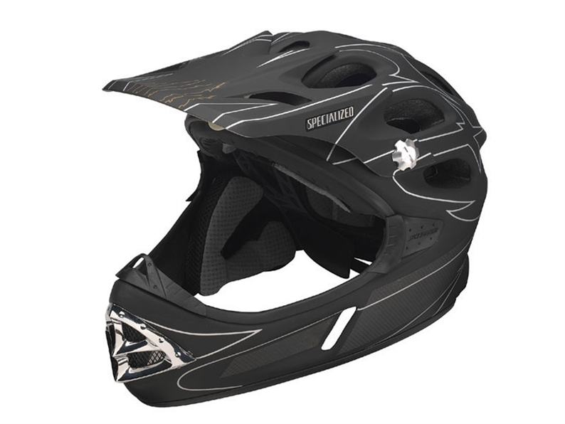 This highly ventilated full-face helmet is as breezy as many XC helmets, and thanks to its full