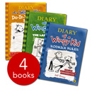 Unbranded Diary of a Wimpy Kid Collection - 4 Books