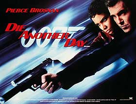 Die Another Day UK poster