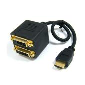 Digitus HDMI To HDMI And DVI-D Splitter Cable