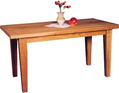 This gorgeous dining table is a part of the fantastic new Wealden Oak range.  It is solidly built