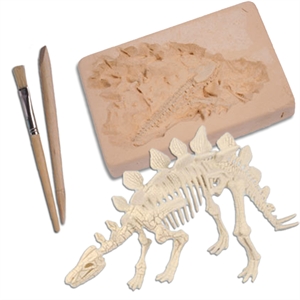 Become an archaeologist for the day with this addictive little kit. Use the scraper and brush to car