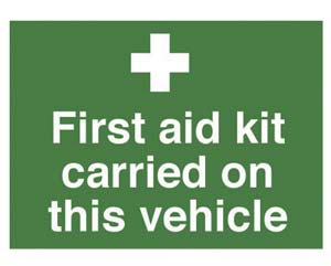 Unbranded Disability first aid kit carried on this vehicle