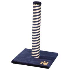 This classic design cat scratcher has a plush or super strong carpet base, and uses quality woven si