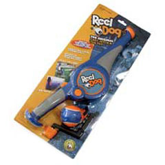 Hours of fishing fun with a canine twist!  The original cast, fetch and tug dog toy captures 3 favou