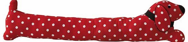Add a splash of colour to your room with this fun and very functional draught excluder from the Living range. This faithful friend will not only look cute in any room but will help to keep your home warm and cosy. Fully sewn and stuffed cushion. Cove