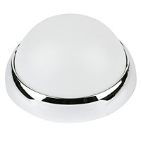 IP44. Suitable for installation in bathroom zone 1, 2 or 3 (except where water jets are likely) or