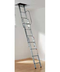 Suitable for heights up to 3m (9ft 10in).Maximum safe working load 100kg/15.8st.Approx weight 8.04kg